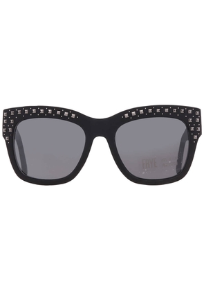 Frye 40847FRY009 Smoke Cat Eye Ladies Sunglasses 10254834.FRY BLKSMK
