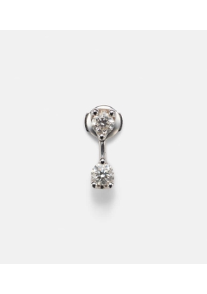 Anita Ko 18kt white gold single earring with diamonds