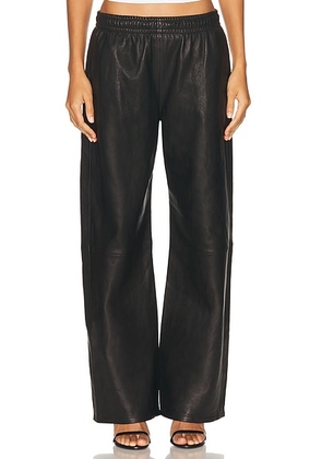 Acne Studios Leffy Trouser in Black - Black. Size 36 (also in ).