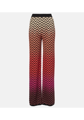 Missoni Zigzag cotton-blend palazzo pants