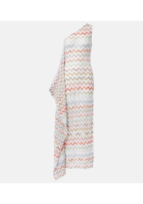 Missoni Zigzag crochet maxi dress