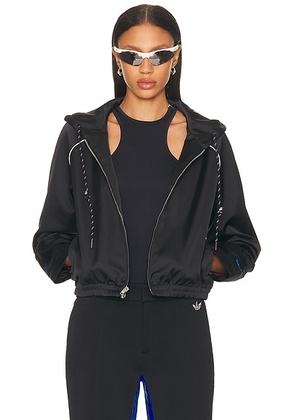 Adidas by Wales Bonner Zip Up Jacket in Black - Black. Size L (also in M, S, XL, XS).