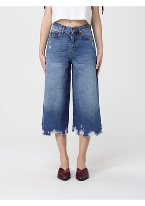 Shorts PINKO Woman color Denim