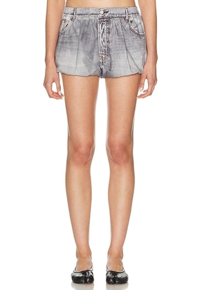 Acne Studios Bubble Short in Grey - Grey. Size 38 (also in 34, 40, 42).
