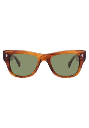 Mr. Leight DUKE S Boxwood Green Square Unisex Sunglasses ML2034 MRRYE-12KG/BOXGRN 49