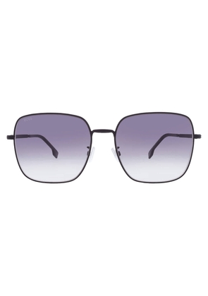 Hugo Boss Grey Shaded Square Unisex Sunglasses BOSS 1613/F/SK 0003/9O 59