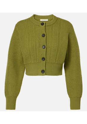 Emilia Wickstead Albert cropped wool cardigan