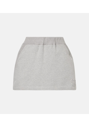 Miu Miu Cotton miniskirt