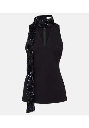 Dorothee Schumacher Emotional Essence sequined scarf top