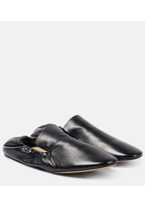 Le Monde Beryl Mocassino leather loafers
