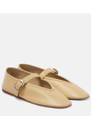 Le Monde Beryl Stella leather ballet flats
