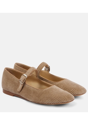 Le Monde Beryl Corduroy Mary Jane flats
