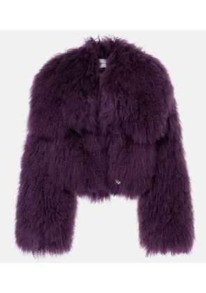 The Attico Shearling jacket