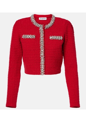 Self-Portrait Embellished cardigan
