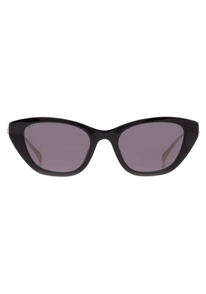 Gucci Grey Cat Eye Ladies Sunglasses GG1968S 002 50