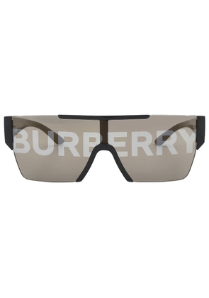 Burberry Gold with silver Burberry Shield Mens Sunglasses BE4291 3001G 38