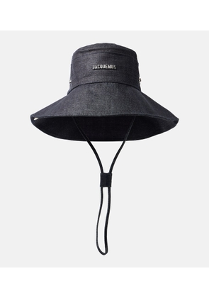 Jacquemus Bob De-Nimes canvas bucket hat
