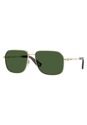 Burberry Dark Green Square Mens Sunglasses BE3159 110971 59