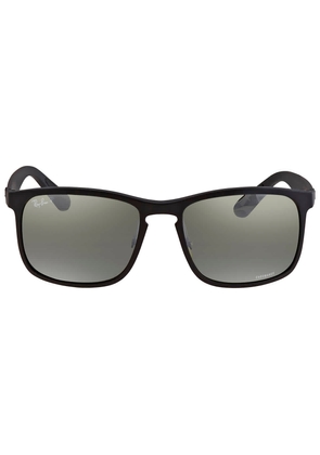 Ray Ban Chromance Sliver Mirror Square Unisex Sunglasses RB4264 601S5J 58