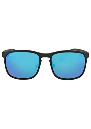 Ray Ban Chromance Polarized Blue Mirror Square Unisex Sunglasses RB4264 601SA1 58