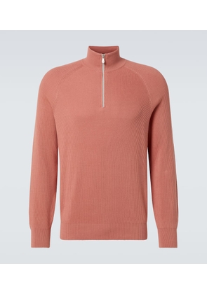 Brunello Cucinelli Half-zip cotton sweater