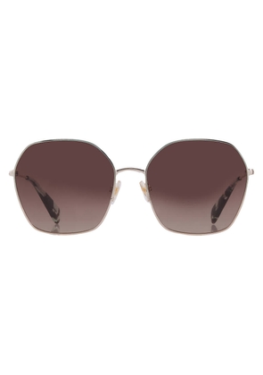 Kate Spade Brown Shaded Butterfly Ladies Sunglasses KENNA/G/S 0LKS/HA 57