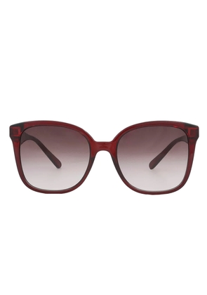 Salvatore Ferragamo Burgundy Gradient Square Ladies Sunglasses SF1072S 630 56