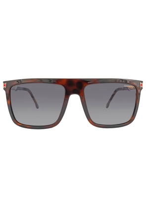Carrera Grey Shaded Browline Unisex Sunglasses CARRERA 1048/S 0086/9O 58