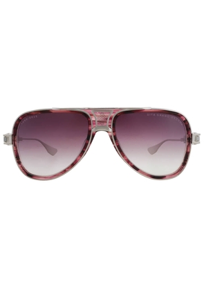 Dita GRAND-DECADE Purple Gradient Pilot Unisex Sunglasses DTS460-A-04 56
