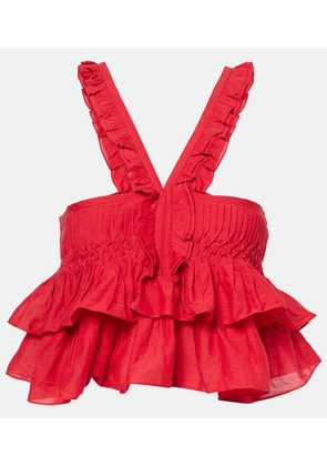 Marant Etoile Daliana cotton-blend top