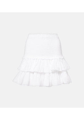 Marant Etoile Naomi cotton-blend miniskirt