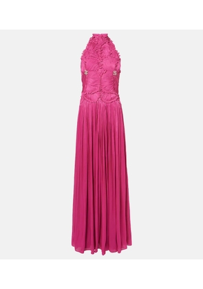 Costarellos Attina halterneck gown