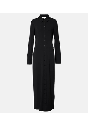 Sportmax Jersey crepe shirt dress
