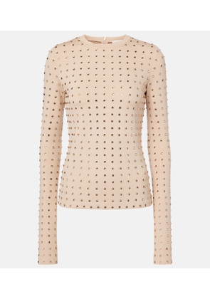Sportmax Negus embellished top