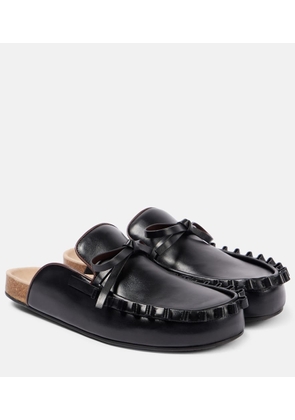 JW Anderson Ruffled leather mules