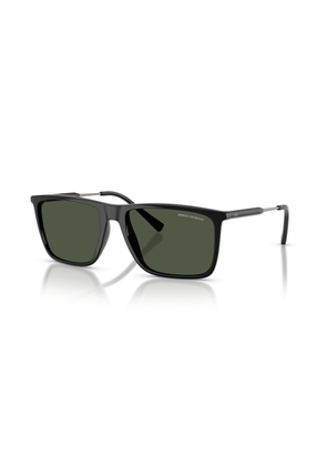 Armani Exchange Polarized Green Square Mens Sunglasses AX4160SF 81582J 57