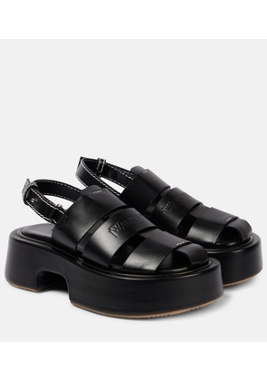 JW Anderson Fisherman leather platform sandals