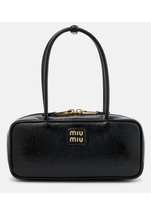 Miu Miu Beau patent leather tote bag