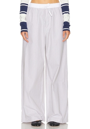 Acne Studios Pijama Striped Pant in Multi Brown - Light Grey. Size XS (also in ).