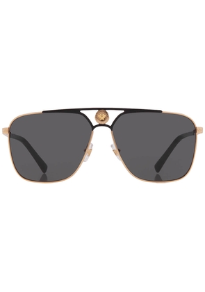 Versace Grey Navigator Mens Sunglasses VE2238 143687 61