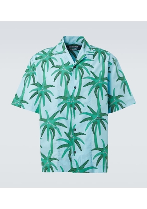 Jacquemus Jean printed cotton poplin shirt