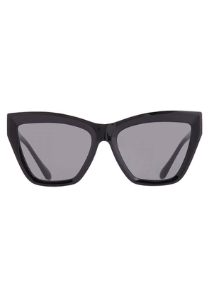 Michael Kors Dark Grey Solid Cat Eye Ladies Sunglasses MK2211U 30053F 57