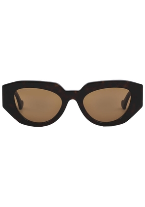 Gucci Brown Geometric Ladies Sunglasses GG1421S 002 51