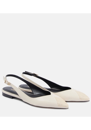 Isabel Marant Branee studded leather slingback flats