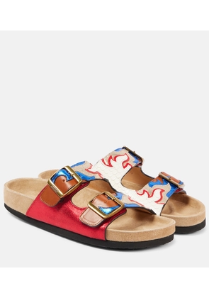 Isabel Marant Lelik leather sandals