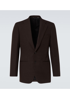 Saman Amel Wool twill blazer