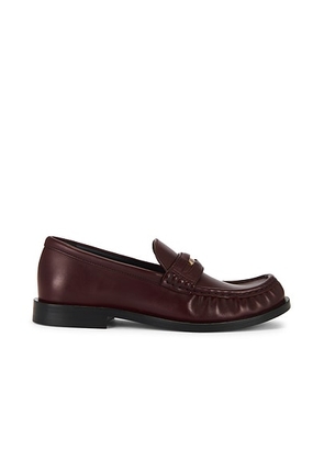 Burberry Cadet Loafer in Fig - Brown. Size 36 (also in 36.5, 37, 38, 39).