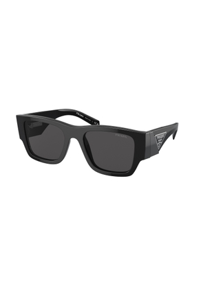 Prada Dark Grey Square Mens Sunglasses PR 10ZS 1AB5S0