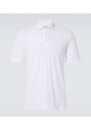 Fedeli Cotton terry polo shirt
