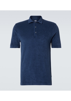 Fedeli Cotton terry polo shirt